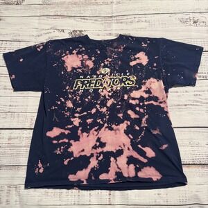 NHL Nashville Predators Tye Dye Shirt Blue Men's Size‎ XL